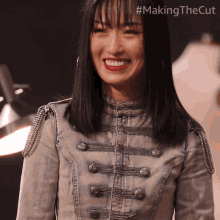 Smiling Sienna Li GIF - Smiling Sienna Li Making The Cut GIFs