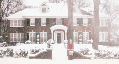 Snowy Christmas GIF - Home Alone Holiday Classics GIFs