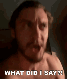 What Did I Say Casey Frey GIF - What Did I Say Casey Frey What Did I Tell You GIFs