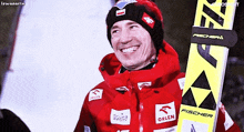 Ski Jumping Kamil Stoch GIF - Ski Jumping Kamil Stoch Smile GIFs