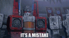Transformers Starscream GIF - Transformers Starscream Its A Mistake GIFs