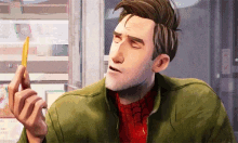 Peter B Parker Spiderman GIF - Peter B Parker Spiderman Into The Spiderverse GIFs