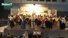 Grupo Folclórico Do Centro Social De Vila Nova De Sande Dancing GIF