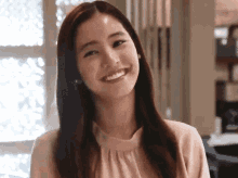 yuko araki happy smile laughing laugh