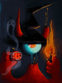 Narisofka Spooky GIF - Narisofka Spooky Hat GIFs