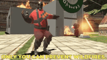 Smg4 Pyro GIF - Smg4 Pyro Only You Can Prevent Wildfires GIFs