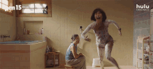 woo maya ishii peters maya erskine pen15 running around
