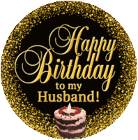 Happy Birthday Husband Sticker - Happy Birthday Husband Stickers