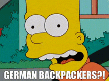 Simpsons Hostel GIF - Simpsons Hostel Backpackers GIFs