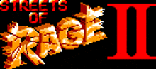 Streets Of Rage 2 Logo GIF