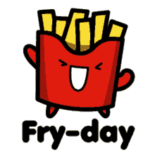 tgif friday fry day fries