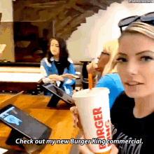 Alexa Bliss Check Out GIF - Alexa Bliss Check Out Burger King GIFs