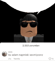 a picture of a man wearing sunglasses and a suit