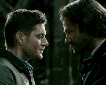 supernatural forehead touch sam and dean winchester goodbye