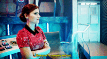Doctor Who Clara Oswald GIF - Doctor Who Clara Oswald Now Youre Creeping Me Out GIFs