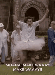Moana Make Way GIF - Moana Make Way Jim Carrey GIFs