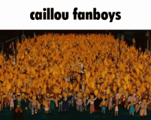 Goanimate Caillou Fanboys GIF - Goanimate Caillou Fanboys GIFs