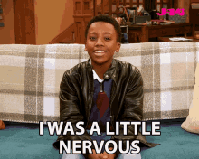 I Was A Little Nervous Ramon Reed GIF - I Was A Little Nervous Ramon Reed J14magazine GIFs