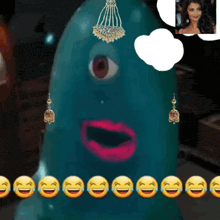 a picture of a woman with a speech bubble above her