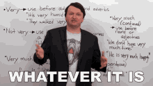 Whatever It Is Alex GIF - Whatever It Is Alex Learn English With Alex GIFs