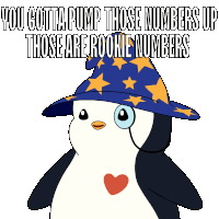 Penguin Pudgy Sticker - Penguin Pudgy Pump Stickers