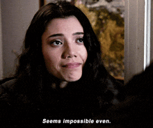 Chicago Fire Violet Mikami GIF - Chicago Fire Violet Mikami Seems Impossible Even GIFs