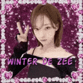 Winter De Zee Winter Aespa GIF - Winter De Zee Winter Aespa GIFs