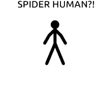 Spider Human Stick Man GIF