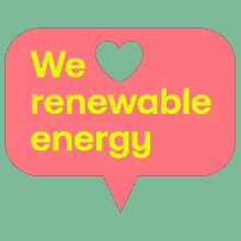 love heart green energy we
