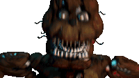 Nightmare Freddy Fnaf Sticker
