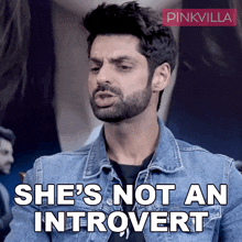 She'S Not An Introvert Karan Wahi GIF - She'S Not An Introvert Karan Wahi Pinkvilla GIFs