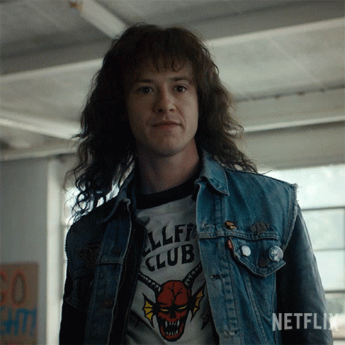 USA Leather Factory Billy Hargrove Stranger Things Blue Denim Jacket