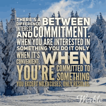 Snow Quote GIF - Snow Quote Commited GIFs
