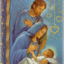 Jézus Születik áldás Mindenkire GIF