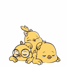 tired siblings