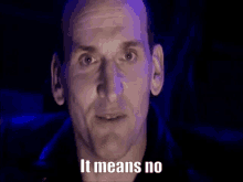 Doctor Who It Means No GIF