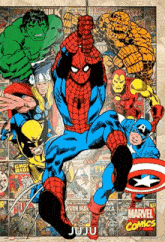 Spiderman Thor GIF - Spiderman Thor Captain America GIFs