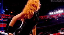 Becky Lynch Entrance GIF - Becky Lynch Entrance Charlotte Flair GIFs