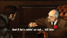 Gtagif Gta One Liners GIF - Gtagif Gta One Liners And If Hes Rattin Us Out Kill Him GIFs