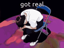 Shinji Got Real GIF - Shinji Got Real Neon Genesis Evangelion GIFs