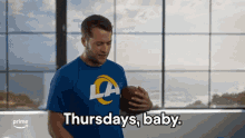 Matthew Stafford Thursdays Baby GIF - Matthew Stafford Thursdays Baby Los Angeles Rams GIFs