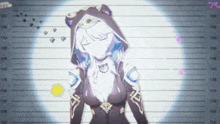 a picture of a girl with a hood and a crown on her head