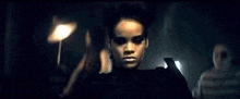 Rihanna Shaking Head GIF - Rihanna Shaking Head Insane GIFs