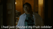 Ned Ned Leeds GIF - Ned Ned Leeds I Had Just Finished My Fruit Cobbler GIFs