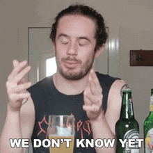 We Don'T Know Yet Bradley Hall GIF - We Don'T Know Yet Bradley Hall We'Re Uncertain At This Time GIFs