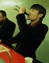 Drinking Mads GIF - Drinking Mads Mads Mikkelsen GIFs