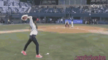 Haha GIF - Baseball Fail Pitcher GIFs
