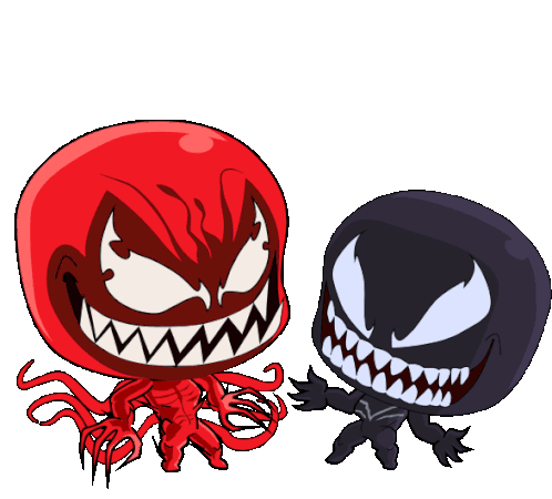 Big Hug Venom Sticker - Big Hug Venom Carnage Stickers