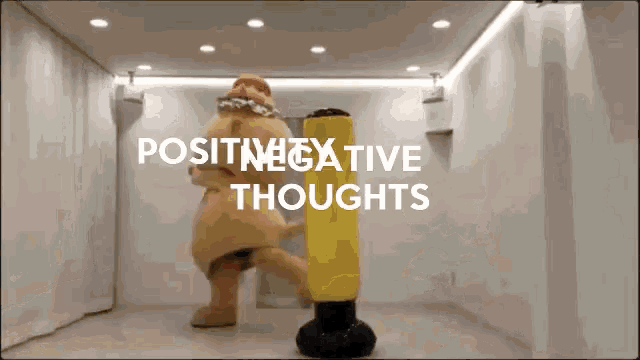 Positivity Beat GIF - Positivity Beat Negative Thoughts GIFs