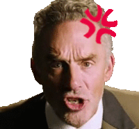 Herve Angry Sticker - Herve Angry Jordan Peterson Stickers